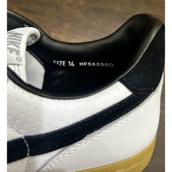 Nike Men Field General 82 Sp White Black Gum Light Brown Size 14 HF5603-101 - Picture 4 of 7